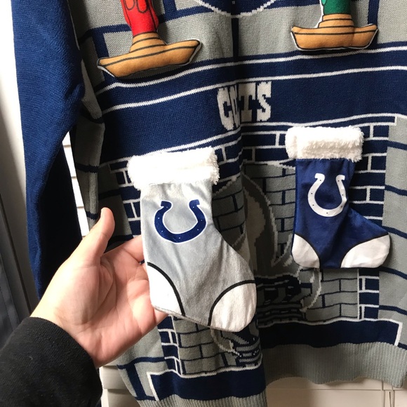 Indianapolis colts Ugly Christmas sweater - Picture 3 of 8